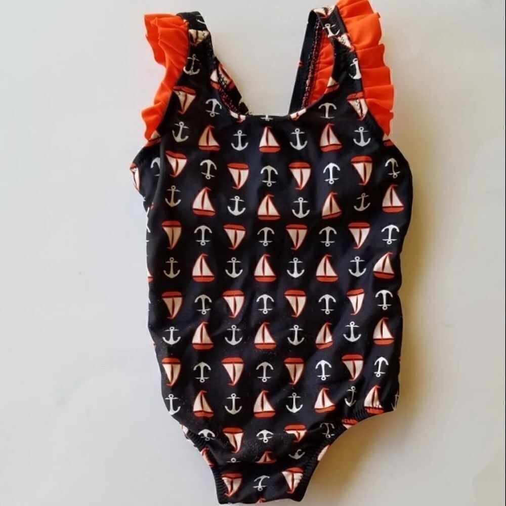 Osh Kosh sailor swim suit